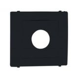 COVER PLATE F/MOTION DETECTORS BLACK