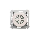 Intermediate switch without pictogram, (module), 16AX, Screw, black matt