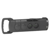 RUBBER. AGAIN. BL. WITHOUT CABLE. 4X2P+T