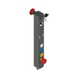 NS series safety switch with lock and integrated control devices