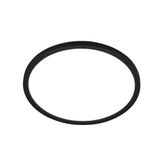 LED bath-ceiling light, black, IP44, LED/18W