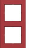Double cover frame, A.1, glossy red