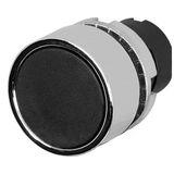 Guarded push-button, maintained, black