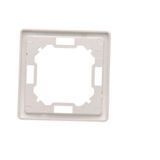 Double two way switch with LED indicator light without pictogram, (module), 10AX, Screw, white