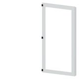 SIVACON door half. left. window. IP55. H: 2000 mm. W: 900 mm. protection class 1