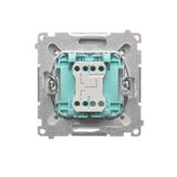 1/2 key left-sided with pictogram for electronic products, graphite mat