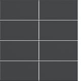 KNX pushbutton cover, 8-way, A.x/C.x, matte night black