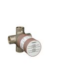 Concealed valve 1/2" with three outlets
