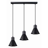 HANGING LAMP TAZILA 3 BLACK ES111 3X IP20