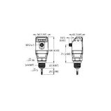 Level Sensor With Analog Output and 4 ×  Switching Outputs   LS-534-0000-LIU24PN8X-H1181