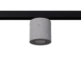 3-PHASE TRACK CEILING LAMP ORBIS CONCRETE GU10 4000K 7W 530LM BLACK