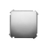 Intermediate switch, (module), 10AX, Screw, satin, metallized