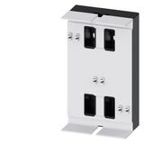 Module with rear feed