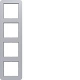 Cover frame 4-way, C.1, titanium