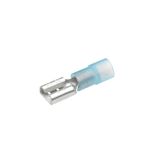 Insulated flat socket tip 6.3 mm, blue, 1.5–2.5 mm²