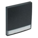 ROCKER F/SWITCHES W/IDENT CARD GRAY