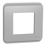 Priza stand. german+USB C 10,5W alum.