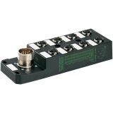 M12 DISTRIBUTOR BOX 8-WAY, 5-POLE, M23 connector 19-pole