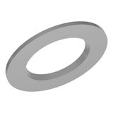 DL CMFT EXT RING D140 GY LEDV