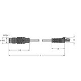 Industrial Ethernet Cable Extension Cable   RSS RJ45S 841-0.5M