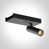 65004A/B/W BLACK 5W WW IP20 230V