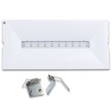 Emergency lamp Shield O 1W IP20 6000K 3h shining in case of failure/permanent