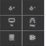 KNX pushbutton cover, 6-position, with backlight, A.x/C.x, matte black