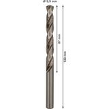 Metal drill bits HSS-G, DIN 338 9,9 x 87 x 133 mm 5 pcs.