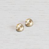 TORX CAP / FURNITURE KNOB PLATE / LINEAR / BRASS