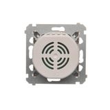 Electronic roller blind switch/push button, 6A, graphite mat