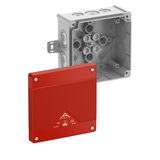 Junction box, Type of protection IP66, max. 6², Impact strength IK07, Protection class II, Ui 1000V AC, Ui 1000V DC, DLG, VDE, Halogen free