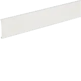 Parapet duct upper part for BRS width 80mm made of sheet steel in cream white