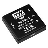SKE15C-12 DC/DC Converter 36-72V:+12V 1250mA 15W, MEAN WELL