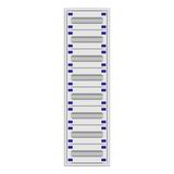 Installation insert 1-24L complete, 8 rows, plastic