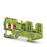XT 2,5-QUATTRO/2P-PE - Protective conductor terminal block