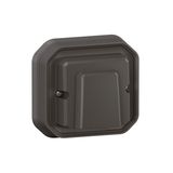 PLEXO CABLE OUTLET WITH TERMINAL - ANTHRACITE - FLUSH