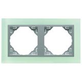 DOUBLE FRAME CRISTAL/ALUMINIUM