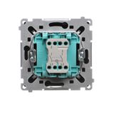 Double surface mounted box, beige