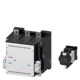 vacuum contactor AC-3e/AC-3 630 A, 335 kW / 400 V, Ue 1000 V, 3-pole, Uc: