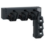 3 TAP-OFFS RF BUSBAR GV2 63A Snap-in