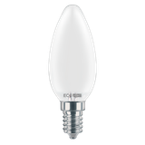 FIL. LED ECOLIGHT CANDELA SATEN