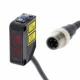 Photoelectric sensor, rectangular housing, red laser class 1, backgrou E3Z 7432F