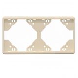 DOUBLE HORIZONTAL FRAME IVORY