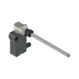 Modular prewired switch with spring rod 90? trasmission block