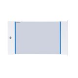 Glas door for wallmounting encl. S-RACK  7U, W=600, RAL7035