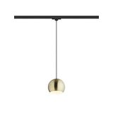 AGNETA for 3-circuit tracks pendant brushed brass 230V LED E27 11W