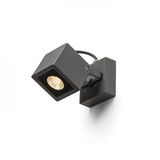 BORA wall anthracite grey 230V LED 6W 44° IP54 3000K
