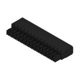 PCB plug-in connector, female plug, 3.81 mm, Number of poles: 15, 180°, PUSH IN with actuator, Clamping range, max. : 1.5 mm², Box