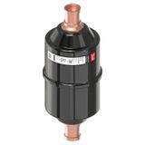 Hermetic bi-flow filter drier, DMB, 08 cu.in., Steel Cu-plated