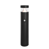 Arden 2 Flat Alum. Bollard Ø120x990mm 10W SCT Black PIR Sensor